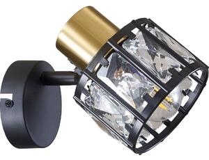 Nástěnná lampa ZAHARA 1xE27/10W/230V černá