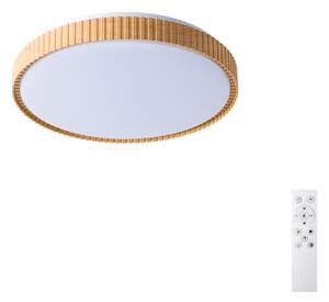 Brilagi-LED Stm. strop. sv. CORVO LED/72W/230V 3000-6000K dek. dřeva pr.50 cm+DO