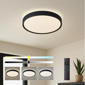 Brilagi - LED Stmív. strop. sv. CORVO LED/54W/230V 3000-6000K černá pr. 40 cm+DO