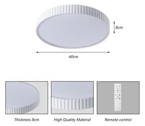 Brilagi - LED Stmív. strop. sv. CORVO LED/54W/230V 3000-6000K bílá pr. 40 cm +DO