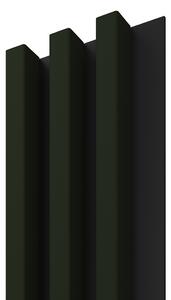 WOOD COLLECTION Dřevěná lamela LINEA SLIM 3 - botanic / černá