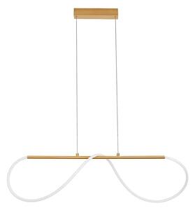 LED lustr Tiriac 90 zlaté – Zlatá