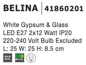 Stropní svítidlo Belina bílé 25 – Bílá
