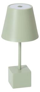 Lindby - Janea Cube Přenosné Stolní Lampa Dim. IP54 Zelená - Lampemesteren