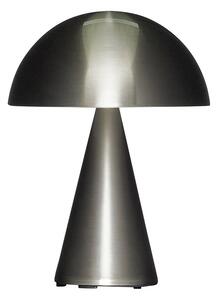 Hübsch - Mush LED Přenosné Stolní Lampa Dim. Nikl