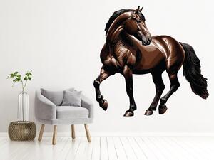 Klusající kůň arch 130 x 124 cm