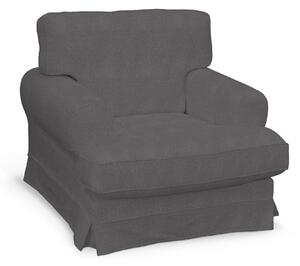 Potah na křeslo IKEA Ekeskog barva šedá látka pletený vzor