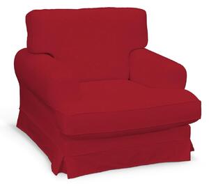 Potah na křeslo IKEA Ekeskog barva červená látka pletený vzor