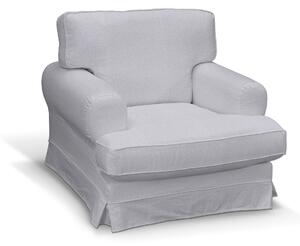 Potah na křeslo IKEA Ekeskog barva šedá látka pletený vzor