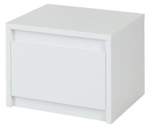 Noční stolek TANIA, 47x35x41, bílá