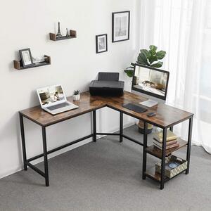 Rohový kancelářský stůl LWD72X