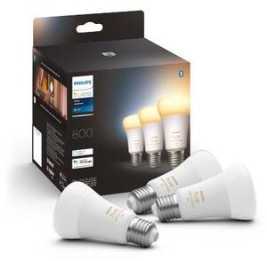 PH 8719514328266 AKCE - Hue Bluetooth LED White Ambiance set 3ks žárovek Philips 8719514328266 E27 A60 3x6W 3x800lm 2200-6500K bílé stmívatelné - PHILIPS (929002489803)