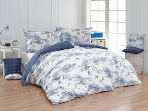 Povlečení Polar Blue Bavlna deluxe 1x 140/200, 1x 70/90