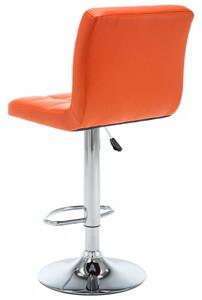 Barové židle 2 ks umělá kůže / kov Dekorhome Fialová