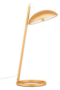 Designová stolní lampa Flute zlatá