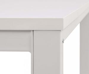 Psací stůl s regálem 120x60 cm Dekorhome Bílá