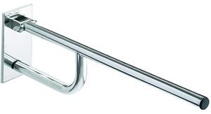 Bemeta Design HELP: Madlo, 760 mm, sklopné, s krytkou, nerez, lesk - 301607091
