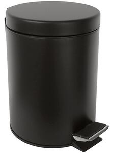 Bemeta Design DARK: Odpadkový koš, 3 l, černá - 104315020