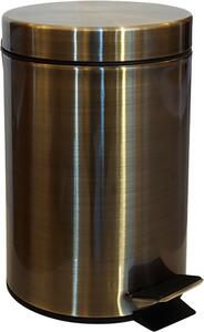 Bemeta Design RETRO bronz: Odpadkový koš 3 l - 104315023