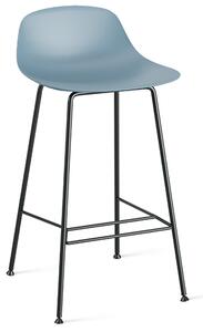 Infiniti designové barové židle Pure Loop Mini Steel (výška 85 cm)