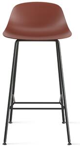 Infiniti designové barové židle Pure Loop Mini Steel (výška 65.5 cm)