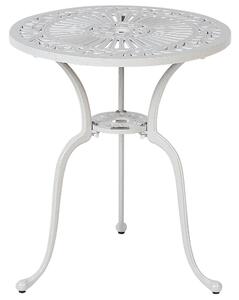 Bistro stolek DASCIO 61 cm 61 cm Kov Krémově bílá