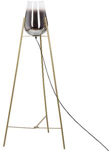 Stojací lampa MENA Kov Zlatá