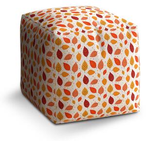 Sablio Taburet Cube Barevný listopad: 40x40x40 cm