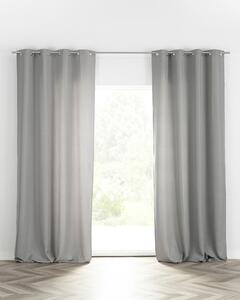 Hotový závěs BASIC na kroužcích 140x280 cm šedý 1 ks