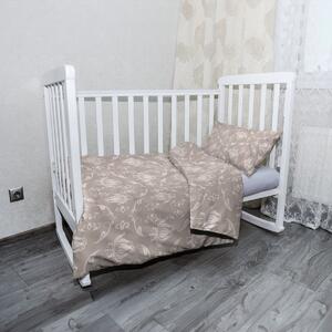 Sablio Dětské povlečení do postýlky Krémová noblesa - 100x135 / 40x60