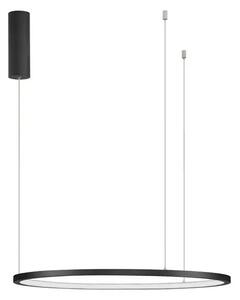 LED lustr Tarquin 60 černé – Černá