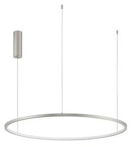 LED lustr Tarquin 80 Stříbrná – Šedá