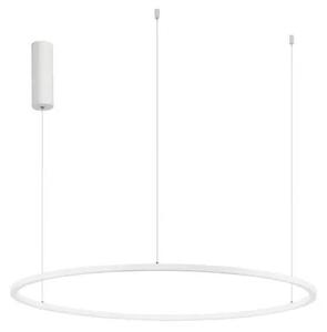 LED lustr Tarquin 80 bílé – Bílá