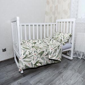 Sablio Dětské povlečení do postýlky Vůně jehličí - 120x90 / 40x60