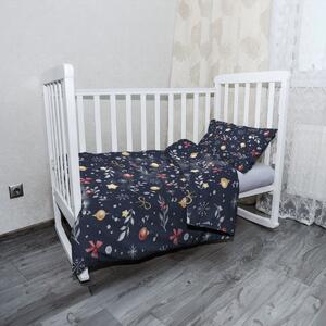 Sablio Dětské povlečení do postýlky Štědrovečerní noc - 120x90 / 40x60