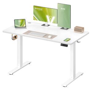 SONGMICS Elektricky nastavitelný psací stůl Vasagle Foral II 120 cm bílý