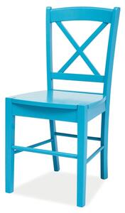 Jídelní židle SIGCD-56 modrá