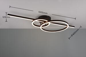Trio 643010332 LED přisazený lustr Montilla | 54W integrovaný LED zdroj | 6300 lm | 2700-6000K