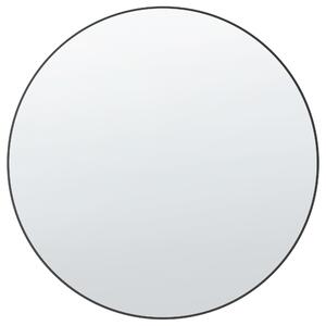 Zrcadlo ANNEMASSE 80 cm 80 cm Kov Černá