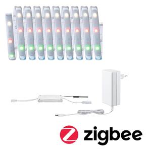 P 78866 MaxLED 250 LED Strip Smart Home Zigbee RGBW s krytím základní sada 3m IP44 15W 30LEDs/m RGBW+ 36VA - PAULMANN