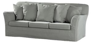 Potah na pohovku IKEA Tomelilla 3-místná nerozkládací barva šedá látka lesklé, sametová
