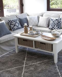 Koberec Morocco Royal Rhombs dark grey/cream 160x230cm