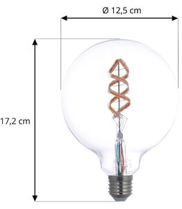 Prios Smart LED žárovky sada 3 ks E27 G125 4W RGBW čiré Tuya