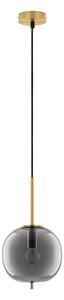 Lustr na lanku Lato 18 smoky – 18 x 14 x 130 cm