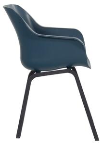 Sophie Element - jídelní židle Hartman plastová s ALU podnoží Sophie - barva židle: mahagony seat