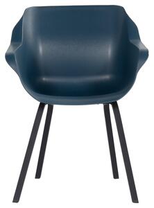 Sophie Element - jídelní židle Hartman plastová s ALU podnoží Barva: blue