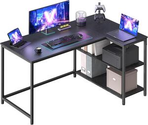 SONGMICS Rohový psací stůl Vasagle Endas 120 cm černý