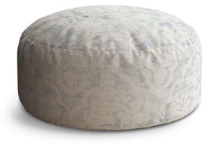 Sablio Taburet Circle Vintage patina: 40x50 cm