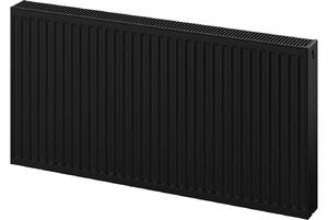 Mexen C22, panelový radiátor 600 x 1000 mm, boční připojení, 1653 W, černá, W422-060-100-70