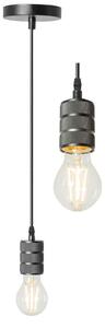Toolight, závěsná stropní lampa 1xE27 APP342-1CP, černá, OSW-08409